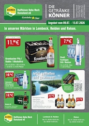 Der aktuelle Raiffeisen Hohe Mark Hamaland eG Prospekt Der aktuelle Raiffeisen Hohe Mark Hamaland eG Prospekt DIE GETRÄNKEKÖNNER