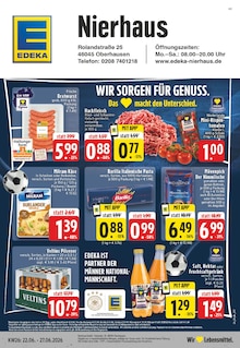 EDEKA Prospekt der KW 26 "Aktuelle Angebote" Aktueller EDEKA Prospekt "Aktuelle Angebote" Seite 1 von 24 Seiten