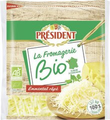 Emmental râpé La Fromagerie Bio 29% MG - Géant Casino à Échirolles Emmental râpé La Fromagerie Bio 29% MG en promo chez Géant Casino Échirolles à 1,86 €