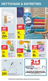 Promos Lessive dans le catalogue "Carrefour" de Carrefour Lessive en promo dans le catalogue Carrefour à la page 47