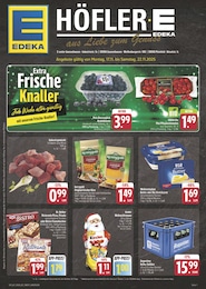 EDEKA Prospekt für Weißenburg mit 28 Seiten EDEKA Prospekt "Wir lieben Lebensmittel!" für Weißenburg, 28 Seiten, 17.11.2025 - 22.11.2025