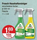 Haushaltsreiniger Angebote von Frosch bei V-Markt München für 1,69 €