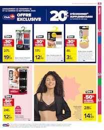 Prix et réduction Soutien-Gorge dans le prospectus Carrefour Market en cours Offre Soutien-Gorge dans le catalogue Carrefour Market du moment à la page 53