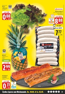 Bratwurst im EDEKA Prospekt "Aktuelle Angebote" mit 24 Seiten (Aachen)