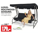 Luxus-Hollywoodschaukel im Angebot bei Wreesmann in Stade Luxus-Hollywoodschaukel Angebote von Top Garten bei Wreesmann Stade für 179,00 €