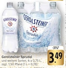 Sprudel Angebote von Gerolsteiner bei EDEKA Pirmasens für 3,49 €