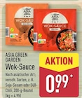 Wok-Sauce Soja-Sesam von Asia Green Garden im aktuellen ALDI Nord Prospekt