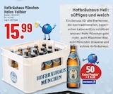 Helles Vollbier Angebote von Hofbräuhaus München bei EDEKA Halver für 15,99 €