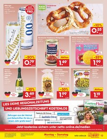 Brötchen im aktuellen Netto Marken-Discount Prospekt (Saarbrücken) Brötchen im Netto Marken-Discount Prospekt "Aktuelle Angebote" mit 63 Seiten (Saarbrücken)