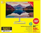 Moniteur lcd full hd hp 21.5" - HP - Super U à Lyon Moniteur lcd full hd hp 21.5" - HP en promo chez Super U Lyon à 59,99 €