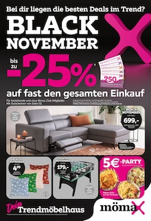 Kissen im mömax Prospekt "BLACK NOVEMBER" mit 12 Seiten (Koblenz)