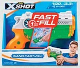Pistolet à eau fast fill nano 100 ml - XSHOT - Intermarché à Le Blanc-Mesnil Pistolet à eau fast fill nano 100 ml - XSHOT en promo chez Intermarché Le Blanc-Mesnil à 6,90 €