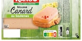 Mousse de canard au sauternes - MONIQUE RANOU dans le catalogue Intermarché
