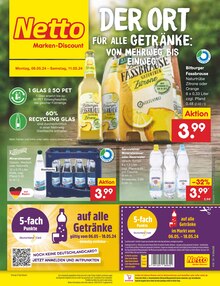 Bitburger im Netto Marken-Discount Prospekt "Aktuelle Angebote" mit 55 Seiten (Fulda)