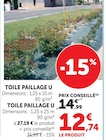 Toile Paillage - U dans le catalogue Super U