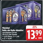 E center Würzburg - Radler Angebot im Prospekt Radler bei E center im Würzburg Prospekt für 13,99 €