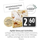 Aktuelle Äpfel Angebote bei Hieber in Freiburg (Breisgau) Aktuelles Apfel Streusel Schnitte Angebot bei Hieber in Freiburg (Breisgau) ab 2,60 €