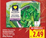 Herzstücke Zuckerschoten von EDEKA im aktuellen E center Prospekt