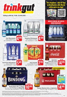 Bier im aktuellen Trinkgut Prospekt (Frankfurt (Main)) Bier im Trinkgut Prospekt "Aktuelle Angebote" mit 6 Seiten (Frankfurt (Main))