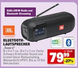 BLUETOOTH-LAUTSPRECHER "Tuner 2" im Angebot bei Marktkauf in Stuttgart BLUETOOTH-LAUTSPRECHER "Tuner 2" Angebote von JBL bei Marktkauf Stuttgart für 79,99 €
