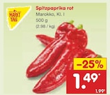 Spitzpaprika rot Angebote von Markttag bei Netto Marken-Discount Warendorf für 1,49 €