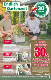 Aktueller Kiebitzmarkt Garten & Pflanzen Prospekt für Büren: Endlich Gartenzeit! mit 16} Seiten, 23.03.2024 - 30.03.2024