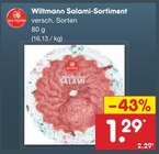 Netto Marken-Discount - Salami-Sortiment Angebot im Prospekt Salami-Sortiment bei Netto Marken-Discount im Prospekt "" für 1,29 €