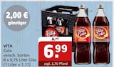 Cola im Angebot bei Getränke Quelle WVG in Blankenburg Cola Angebote von VITA bei Getränke Quelle WVG Blankenburg für 6,99 €