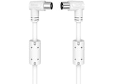 90 dB, 3 m Koax-Stecker auf Koax-Kupplung, 90°, Antennenkabel, im MediaMarkt Saturn Prospekt 90 dB, 3 m Koax-Stecker auf Koax-Kupplung, 90°, Antennenkabel, von HAMA im aktuellen MediaMarkt Saturn Prospekt für 12,99 €