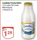 Frische Milch Angebote von Landliebe bei GLOBUS Neustadt für 1,29 €