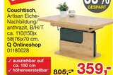 Couchtisch Angebote bei Opti-Megastore Schorndorf für 359,00 €