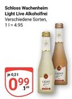 Light Live Alkoholfrei Angebote von Schloss Wachenheim bei GLOBUS Rostock für 0,99 €