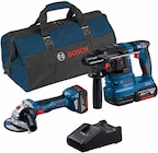 COMBI-KIT BOSCH PROFESSIONAL „GWS 18V-7 + GBH 18V-22 MIT 2X 4.0AH & GAL“ Angebote von Bosch bei OBI Görlitz für 299,99 €