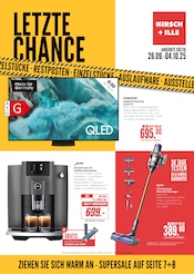 Aktueller Hirsch und Ille Prospekt mit Kaffeeautomat, "LETZTE CHANCE", Seite 1