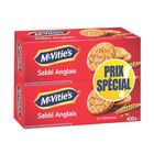Sablés "Prix Spécial" - MC VITIE'S - Carrefour Sablés "Prix Spécial" - MC VITIE'S à 3,48 € dans le catalogue Carrefour