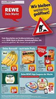 Aktueller REWE Prospekt "Dein Markt" Seite 1 von 24 Seiten für Bremen