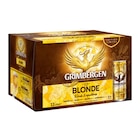 Bière - GRIMBERGEN en promo chez Carrefour Goussainville à 12,10 €
