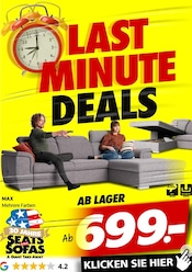 Aktueller Seats and Sofas Prospekt mit Kleiderschrank, "LAST MINUTE URLAUBS DEALS", Seite 1