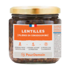 Lentilles en conversion - POUR DEMAIN en promo chez Naturalia Lentilles en conversion - POUR DEMAIN dans le catalogue Naturalia