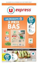 Catalogue Supermarchés U Express en cours à Bagneux et alentours, "LES PRODUITS U À PRIX BAS", 14 pages, 13/10/2026 - 25/10/2026