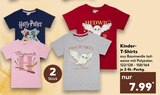 Kinder-T-Shirts Angebote von Harry Potter oder Hogwarts oder Hedwig bei Kaufland Krefeld für 7,99 €