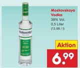 Moskovskaya Vodka Angebote bei Netto Marken-Discount Bensheim für 6,99 €