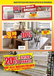 Tischdecke im wohnen & sparen Stelter Prospekt in Rheda-Wiedenbrück Aktueller wohnen & sparen Stelter Prospekt mit Tischdecke, "TIEFPREISWOCHEN!", Seite 11
