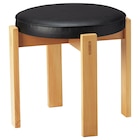 Hocker Buche/Jonsbyn schwarz Angebote von HOLMSJÖ bei IKEA Neubrandenburg für 49,99 €