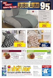 Möbel Inhofer Wohndecke im Prospekt 