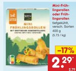 Mini-Frühlingsrollen oder Frühlingsrollen im aktuellen Netto Marken-Discount Prospekt