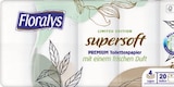 Toilettenpapier Supersoft von Floraly's für 7,99 € bei Lidl im Angebot Toilettenpapier Supersoft von Floraly's im aktuellen Lidl Prospekt