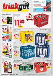 Trinkgut Getränkemärkte Prospekt der aktuellen Woche mit 6 Seiten, gültig von 27.10.2025 bis 31.10.2025, in Solingen und Umgebung Aktueller Trinkgut Getränkemärkte Prospekt in Solingen und Umgebung, "Aktuelle Angebote" mit 6 Seiten, 27.10.2025 - 31.10.2025