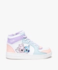 Promo Baskets fille mid-cut pastel à zip imprimées Stitch et Angel - à 34,99 € dans le catalogue Gémo à La Loubière