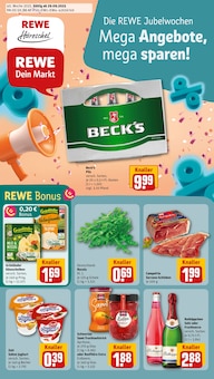 Aktueller REWE Prospekt "Dein Markt" Seite 1 von 35 Seiten für Leipzig